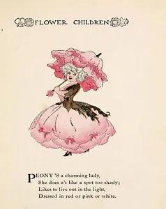 4654 Ross, M.T. (1881-1937) - Flower Children 1910 - Peony
