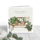 Plant Birthday Card | Birthday Card for Her | Friend Birthday Card | Birthday Card for Anyone