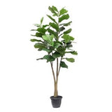 Artificial Potted Fiddle Leaf Fig Tree 6ft