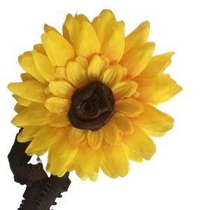 Sunflower Headband - Yellow Headband - Baby Headband - Newborn Headbands - Girls Headband - Flower Girl Headband