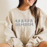 MAMA Sweatshirt, sweatshirt for mom, new mom sweatshirt, custom mom sweatshirt, gift for mom, cozy mama sweatshirt