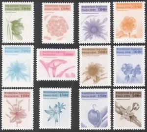 Togo 1999 Flowers/Plants/Nature/Cactus/Cacti/Lilies 12v set (n30709)