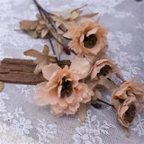 Artificial Fake Flower Peonies Bouquet Party Home Office Desktop Ornaments...