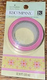 K&COMPANY Lily Ashbury RL Paper Tape Roll Flower Accents Scrapbook Stickers 32.8