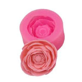Peony Shaped Mold Silicone Baking Mold Resin Soap Candle Making Tool Home Decor
