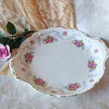 Royal Albert - tranquility - Handled cake plate -  wedding china
