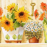 Grafitec Printed Tapestry/Needlepoint Kit ?C Sunflowers & Daises