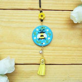 Bee Rearview Mirror Charm, Sunflower Car Accessories for Women, Rear View Hanger, Bumble Bee Lover, Christmas Gift Ideas for Teens