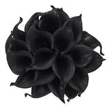 Calla Lily Bridal Wedding Artificial Fake Flowers Party Decor Bouquet PU Real
