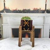 orchid basket, succulent holder, flower pot cover, medium planters, plant hanging, organic planter, cactus holder, rustic decor, PH 2347