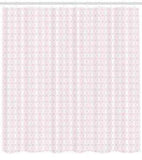 Floral Patterns Shower Curtain Fabric Decor Set with Hooks 4 Sizes