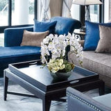 Vicky Yao Faux Floral - Exclusive Design Luxury Real Touch Artificial Orchid Arrangement In Pot
