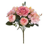 Delicate Peony Bouquet Silk Artificial Flowers Wedding Home Decorations