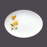 Crown Essex Royal Bouquet oval platter made in England.