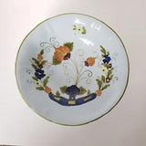 Cantagalli Italian Faience Pottery 10" Bowl - Hand Painted Flower Pattern