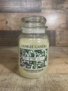 Yankee Candle Lily Of The Valley Large Jar 22oz BRAND NEW UNBURNED 1405