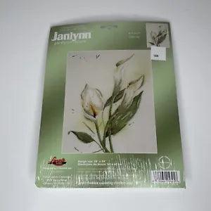 Janlynn Counted Cross Stitch Kit #1156-25 Calla Lily 2004 20" x 24"