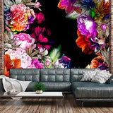 FLOWERS PEONIES Photo Wallpaper Non-woven (fleece)/Self-adhesive b-A-0442-a-a