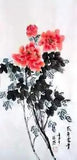 Handpainted Chinese painting,Peony Painting, Peony Blossom Painting