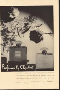 1937 CHARBERT PERFUME GARDENIA CARNATION FLOWER SCENT 15379