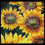 Sunflowers Mosaic Artwork