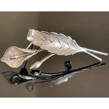 CELART 925 STERLING SILVER  KALLA LILY BROOCH SKY