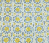 Campania in Coastal Blue Canary sun Serena and Lily fabric by the yard TT / OT