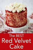 Red Velvet Cake Flower Delivery