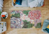 3D Peony Flower NAO6274 Game Rug Mat Elegant Photo Carpet Mat Fay