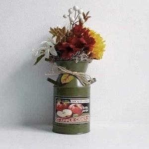 Rustic Floral Centerpiece | Farmers Market | Silk Sunflowers | Autumn Home Decor |