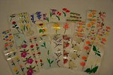 Mrs. Grossman Flower Sticker You Choose Daisy, Rose, Lily, Daffidil Tulips Pansy