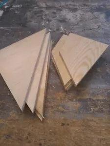 Mixed wood shapes, art & crafts, no chemicals, 3/4 of an inch thick pine