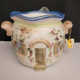 Home Interiors and Gifts Cottage Candle Holder or Orchid Planter