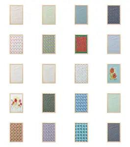 Ambesonne Flower Concept Wall Art with Frame for Bathrooms Living Room Dorms