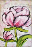 Peony Bouquet Peonies Painting Peony Flowers Wall Art Floral Oil Original Art