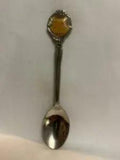 January Carnation Flowers Souvenir Spoon
