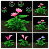 15CM Plastic Calla lily Lotus Flower Plant Aquarium Fish Tank Grass Decorations