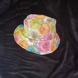 Garden afternoon bucket hat short crown, lined
