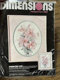Dimensions Springtime Lilies CrossStitch Kit #3090 Mock 1988 New Never Opened