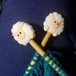 Stitch Stoppers/Knitting Needle Minders/Needle Point Protector/Silicone Stitch Stoppers/New/Free storage bag