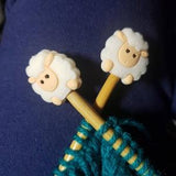 Stitch Stoppers/Knitting Needle Minders/Needle Point Protector/Silicone Stitch Stoppers/New/Free storage bag