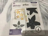 GEMINI FOILPRESS STAMP CUT FLORAL LOVELY LILIES Crafter's Companion 728384 NEW