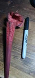 SIX 20" Artificial pitcher plant stems, carnivorous flowers BURGUNDY