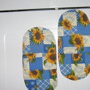 Retro Microwave Mitts With Magnet, Mini Pot Holder, Mini Microwave oven mitts, Finger Protectors