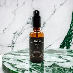 Organic Air Plant Fertilizer - Natural Orchid Fertiliser - Plant Food - Spray Mist Bottle - Growth Technology Boost - Promote Plant Bloom