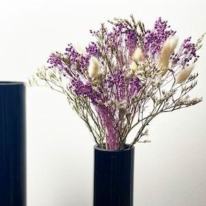 Purple Flow flower bouquet, Dried and Preserved Flowers. Beautiful arrangement, Natural Rustic home decor. Mini dried flower bouquet