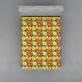 Flower Motifs Fitted Sheet Cover with All-Round Elastic Pocket in 4 Sizes