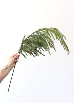 Afloral Real Touch Norfolk Pine Branch - 36" Tall - Wedding, Event and Home Decor Flower Delivery
