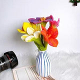 Conjunction Game Preposition Game Montessori, Felt Flower, Petite Spring Bouquet Flower Bouquet, Mothers Day Teachers Day, Sensory Education