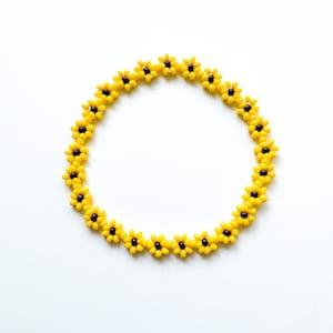 SUNFLOWER BRACELET - YELLOW (classic)